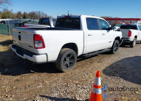 2021 Ram 1500 from USA, damaged, VIN 1C6SRFFT6MN644203